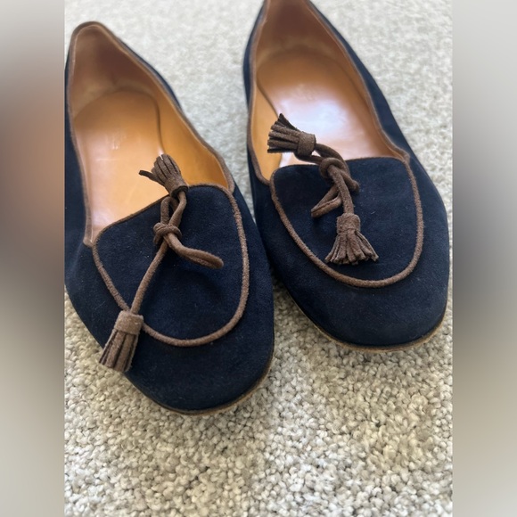 HERMÈS Suede Loafer Flats - Picture 4 of 5